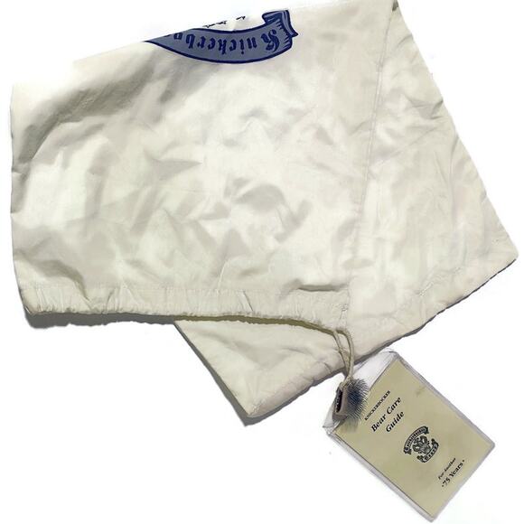 Knickerbocker Bears Teddy Bear Plush With Bear Care Guide, Brush and Bag 15" - Picture 13 of 13